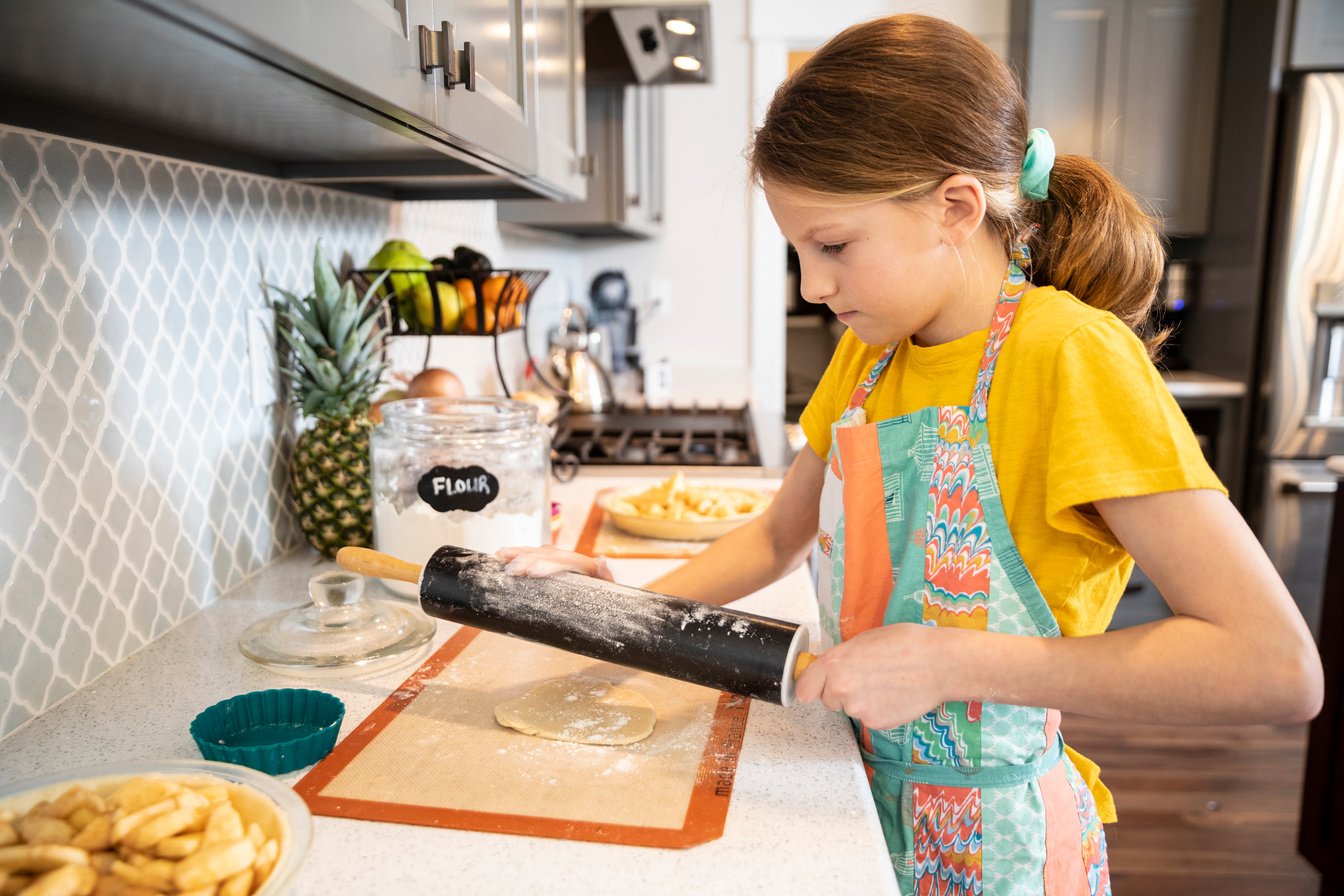 Kids Cooking at Home