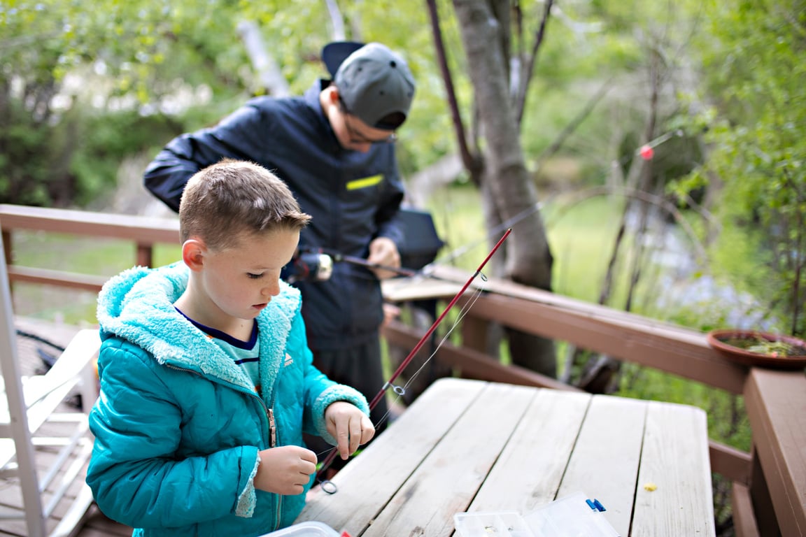 Kids Fishing